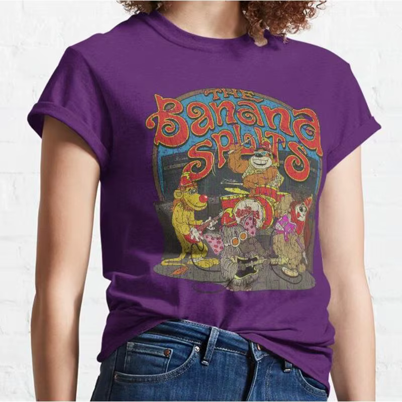 T-shirt classique The Banana Splits Band Live 1968