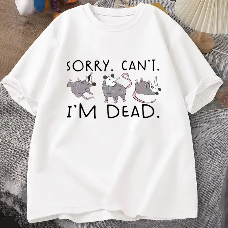 Nouveau Possum T-Shirt pour Opossum amant drôle graphique