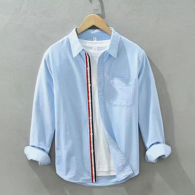 Chemise Oxford en coton pour homme 2026