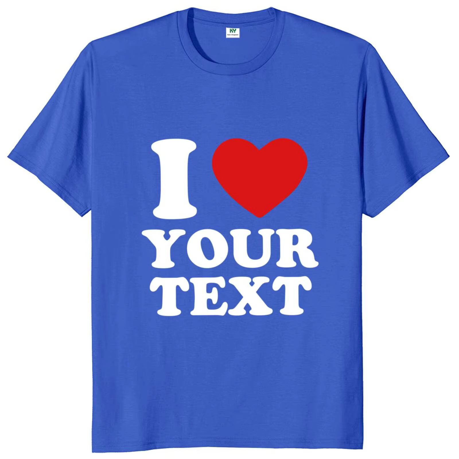 T-shirt personnalisé pour hommes