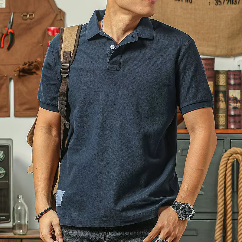Vieille Polo délavée pour hommes