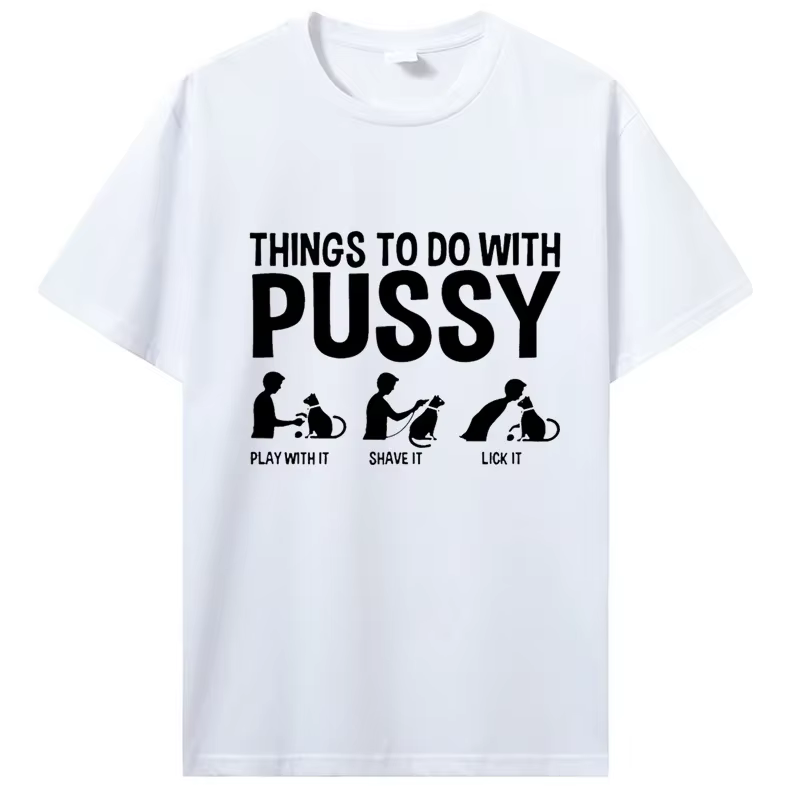 T-shirt unisexe amusant sur le thème du chat ! Imprimés félines adorables et ludiques qui font l'admiration – parfaits pour les familles d'animaux de compagnie