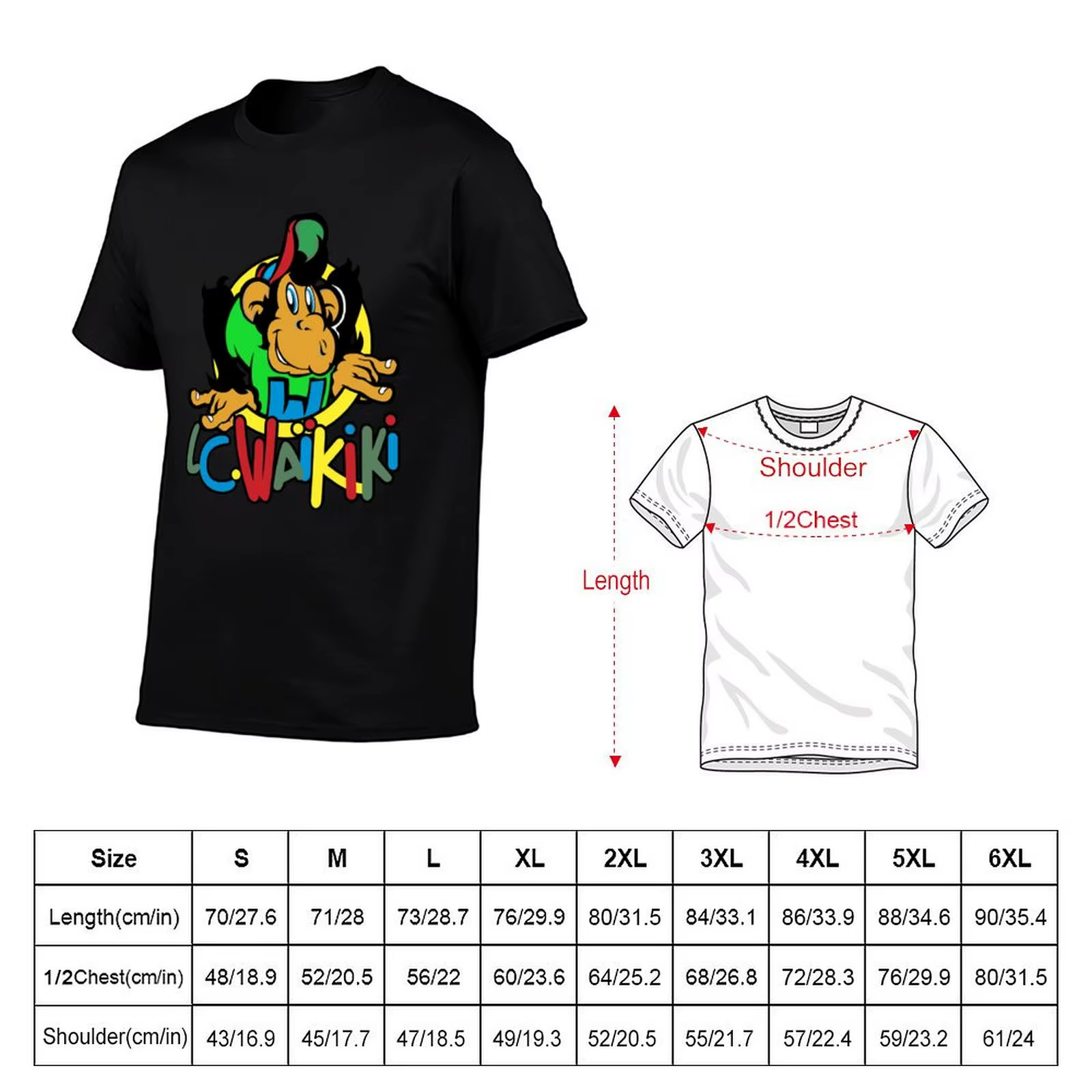 Célèbre Waikiki T-Shirt homme