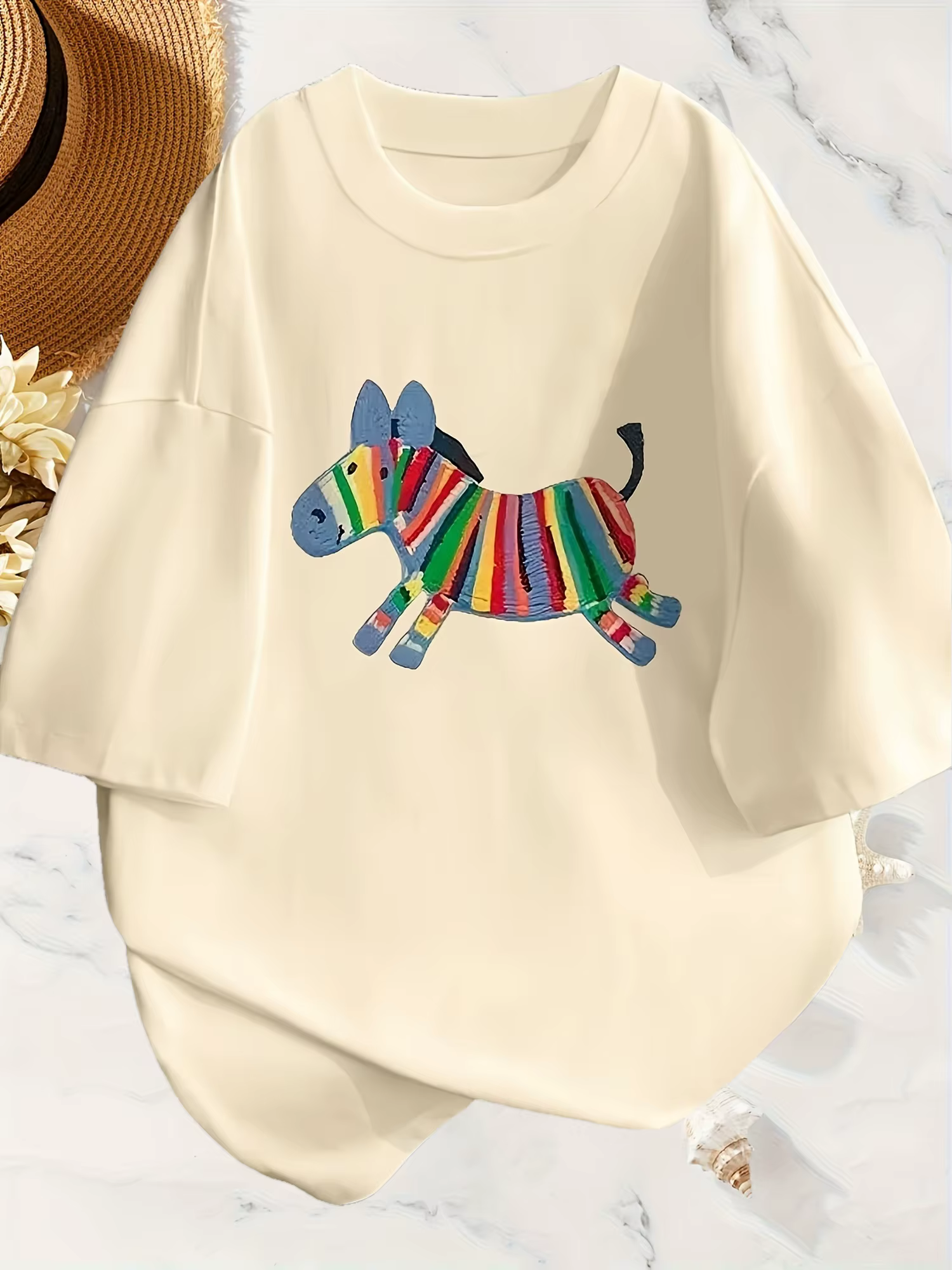 T-shirt surdimensionné pour femmes