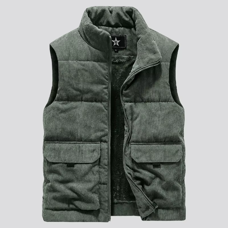 Nouveau gilet hommes hiver vestes sans manches