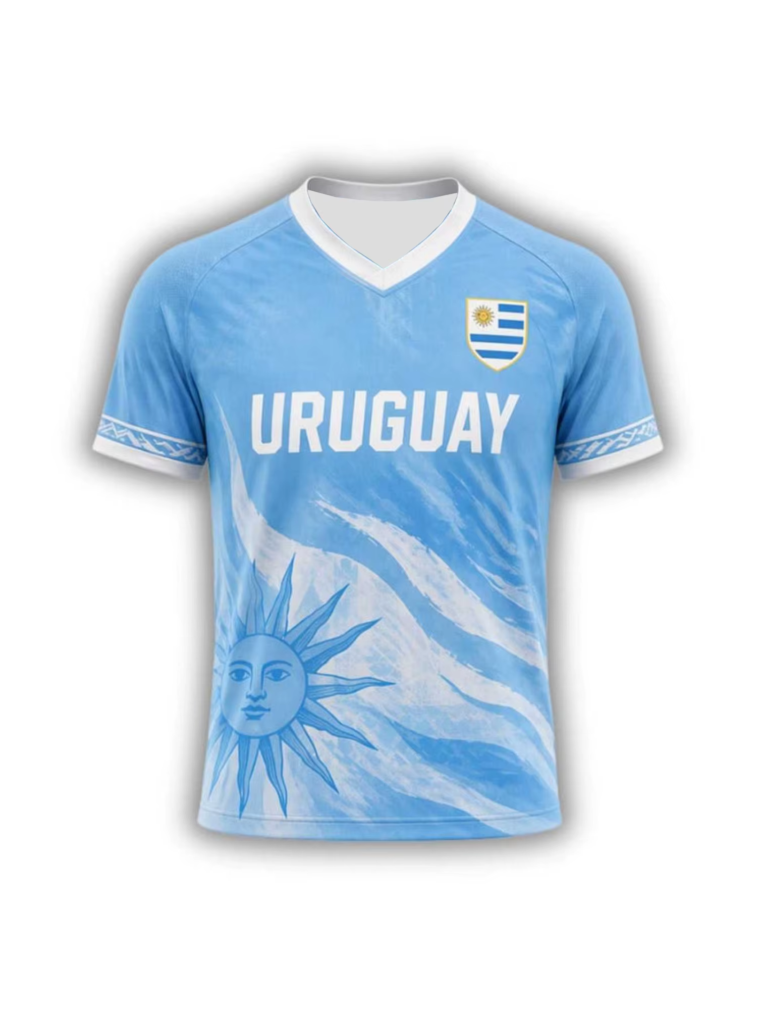 T-shirt d'été pour homme Uruguay 10