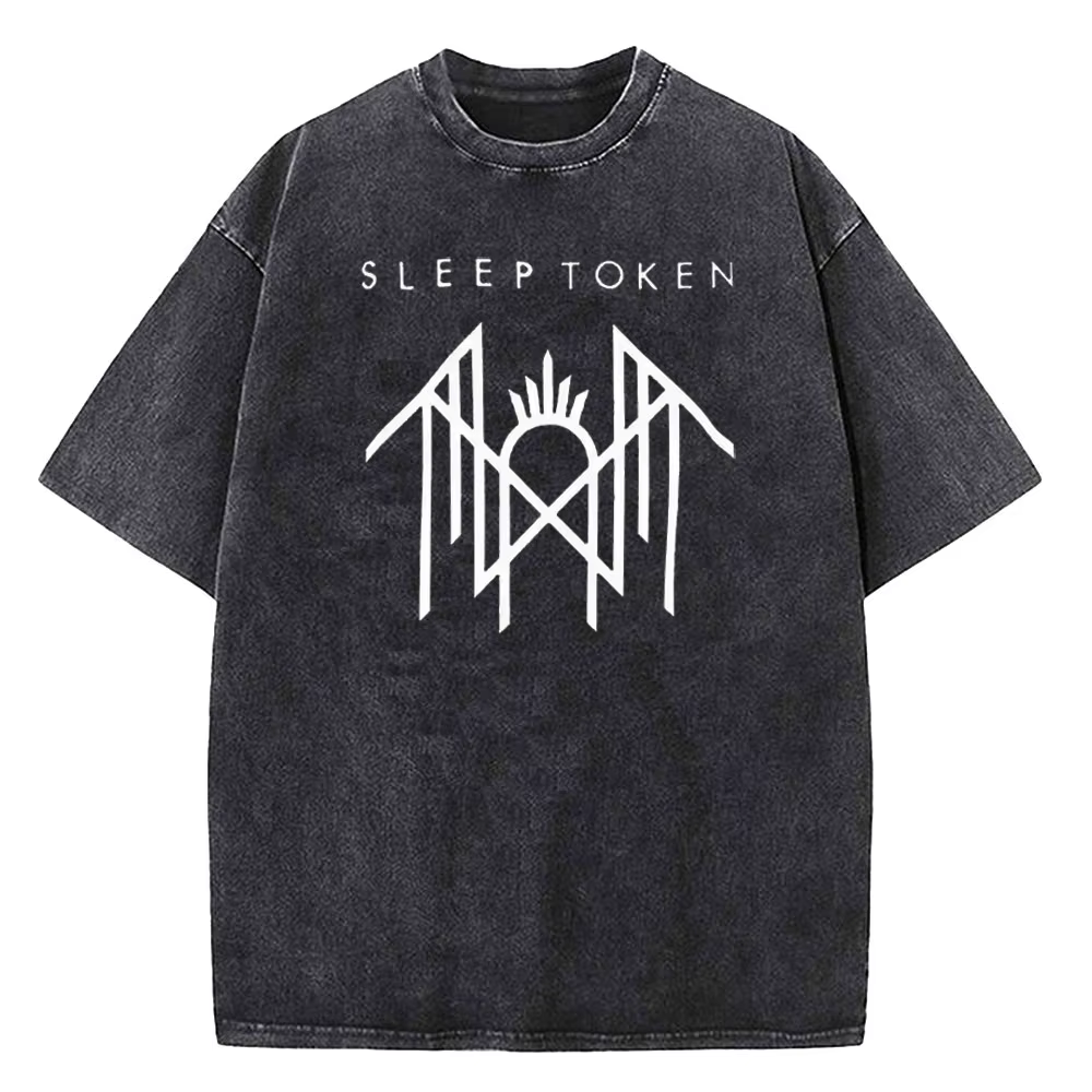 2025 été hommes femmes groupe de Rock sommeil jeton T-shirt haute qualité coton t-shirts