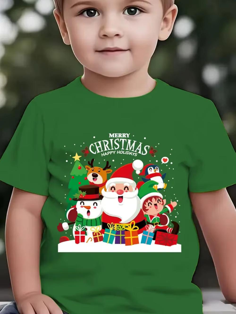 T-Shirt de noël pour enfants