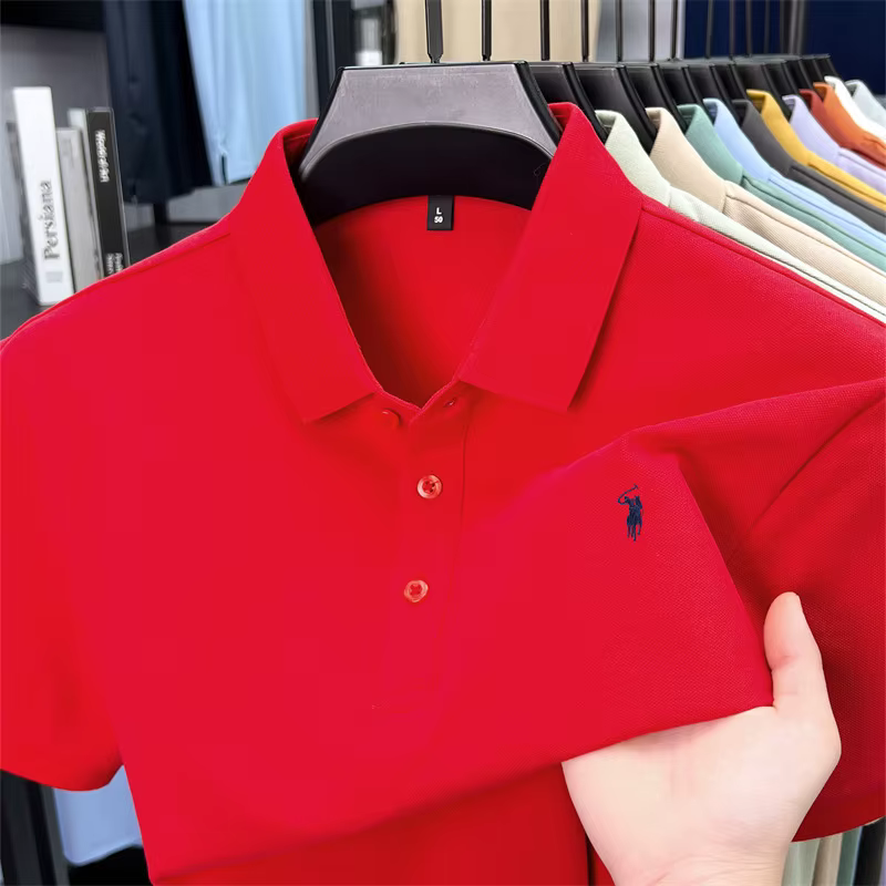 Nouveau style été 2026 – Polo brodé de luxe haut de gamme à manches courtes
