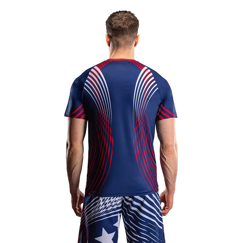Nouveau T-shirt de sport de boxe 2026 pour homme – Vêtement d'entraînement de combat respirant et à séchage rapide pour l'été – Haut à manches courtes 6XL