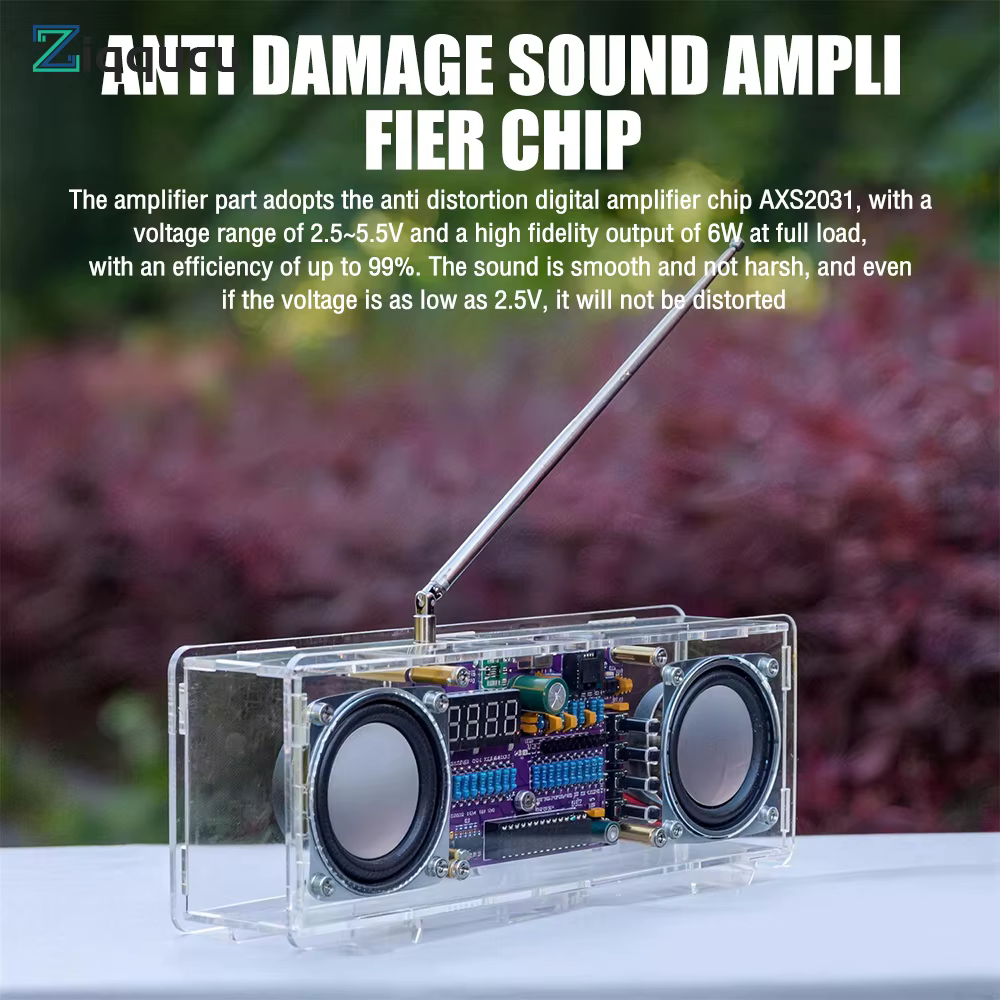 Kit DIY Radio FM Bicanal 87