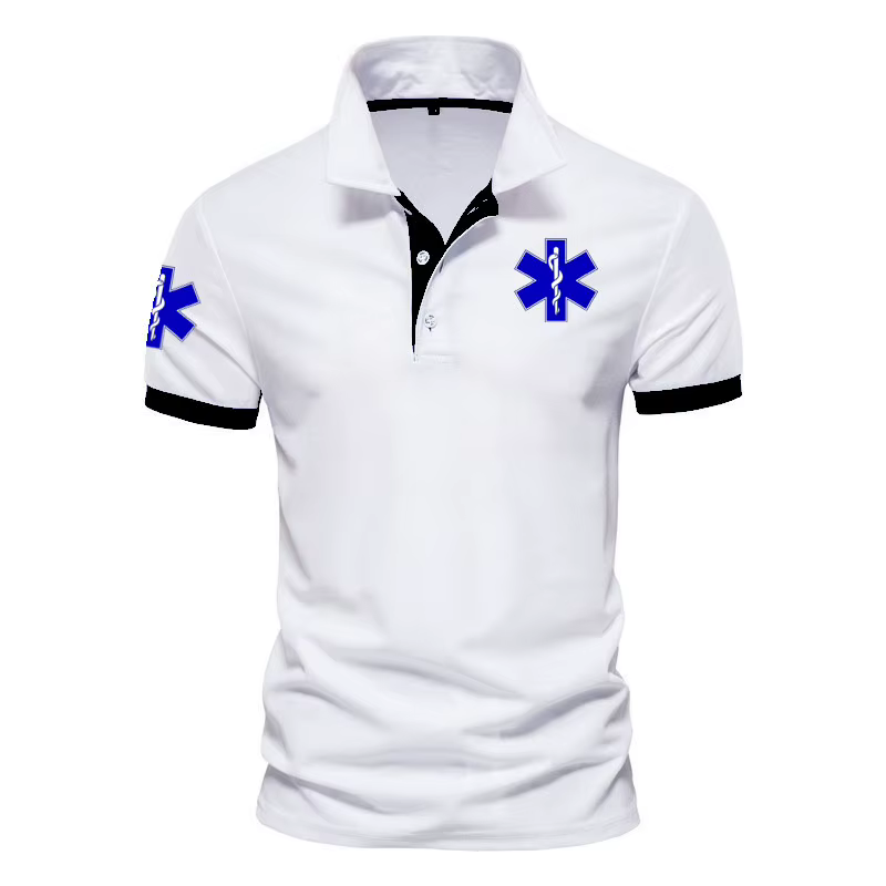 POLO haut de gamme en pur coton pour hommes