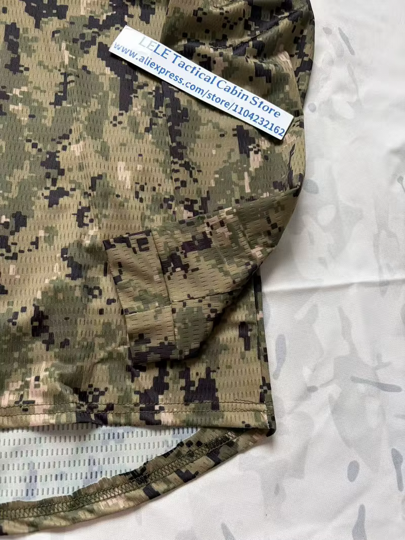 T-shirt de sport à col en V AOR2 pour l'extérieur