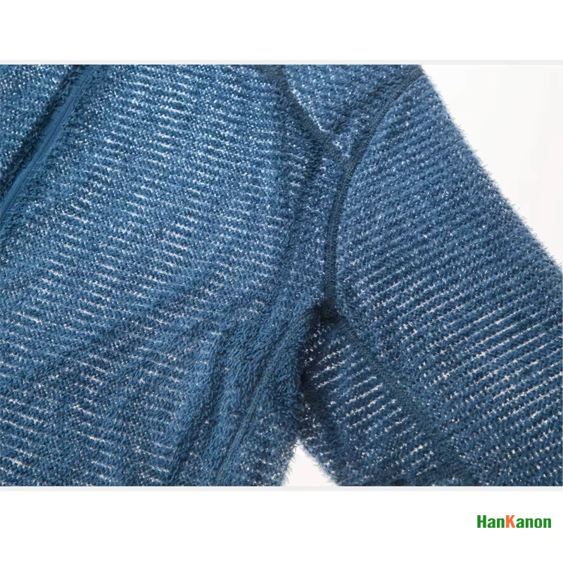 Sweat-shirt à col montant et demi-zip pour homme