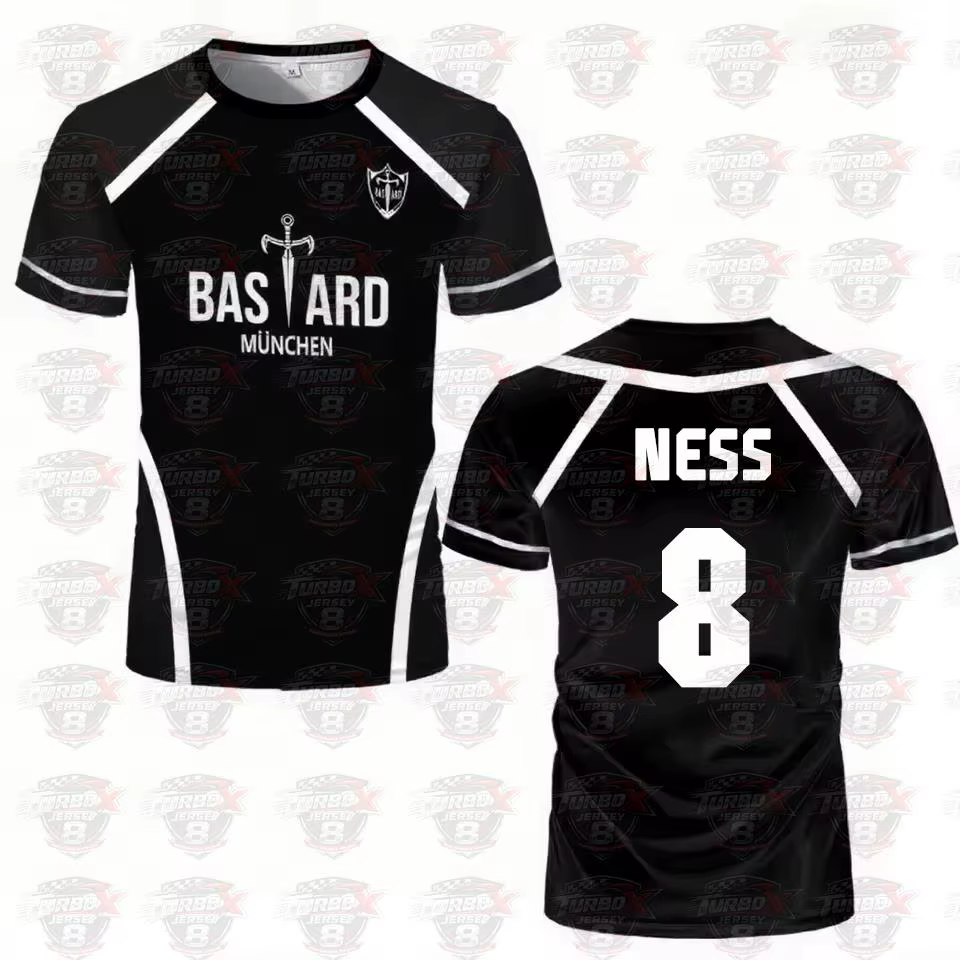 T-shirt de football pour homme Blue Lock Anime