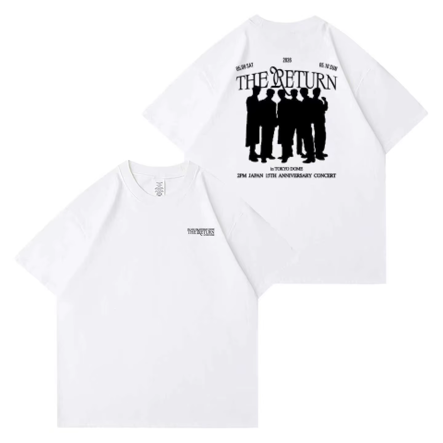 T-shirt de concert 2PM THE RETURN