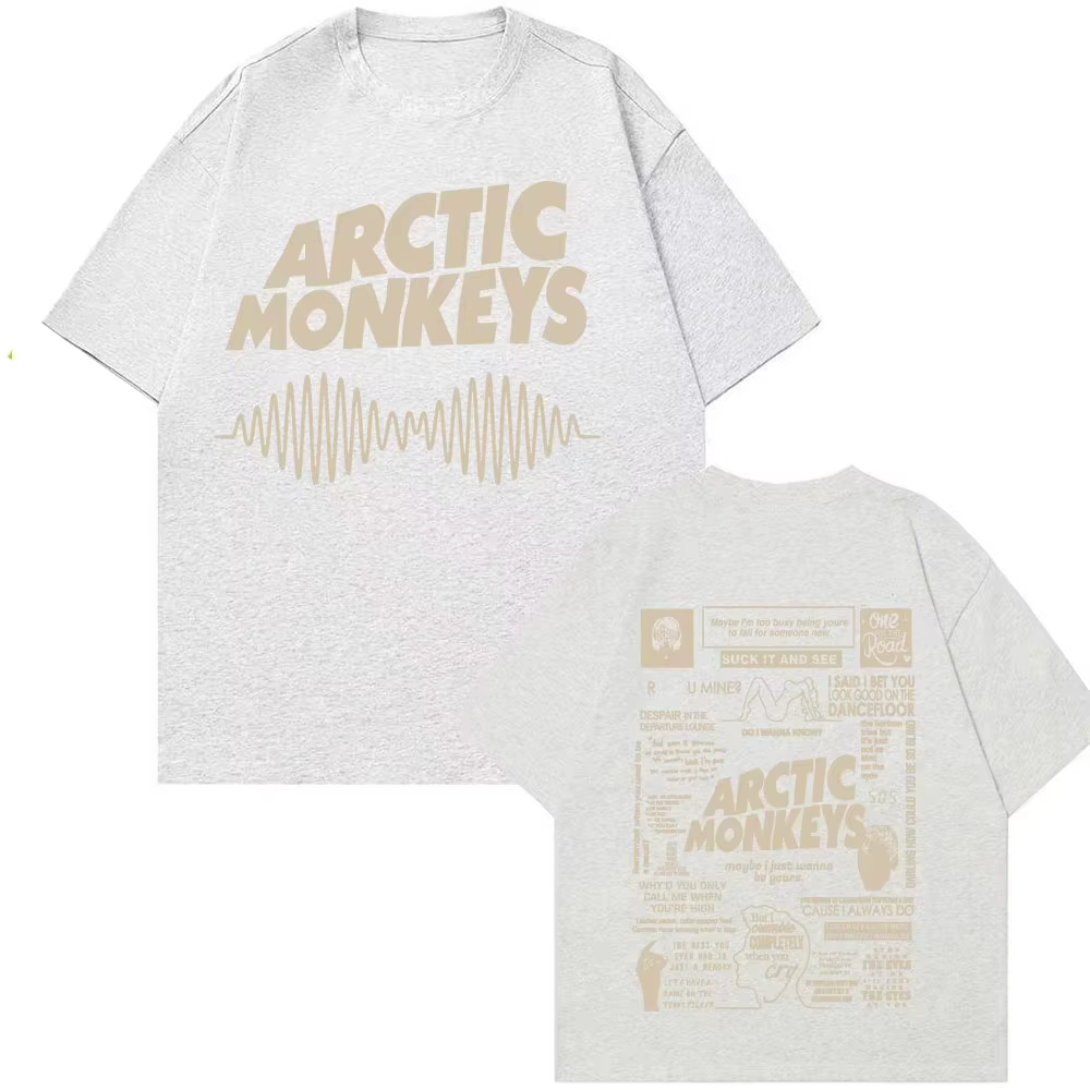 Nouveau T-shirt Rétro de l'été 2026 du groupe Arctic Monkeys