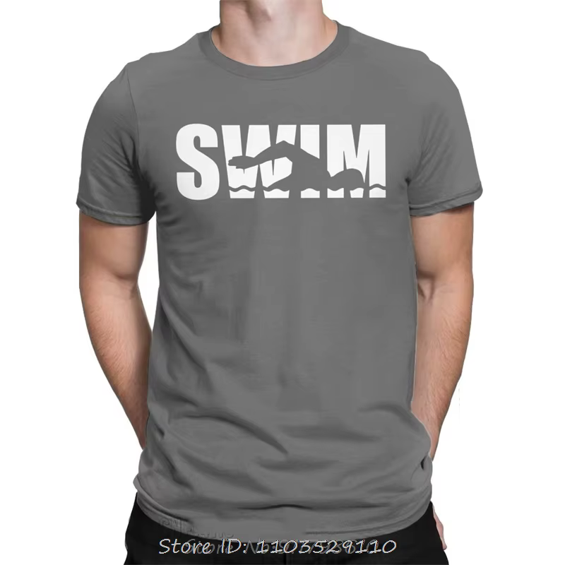 T-shirt à manches courtes et col rond pour homme
