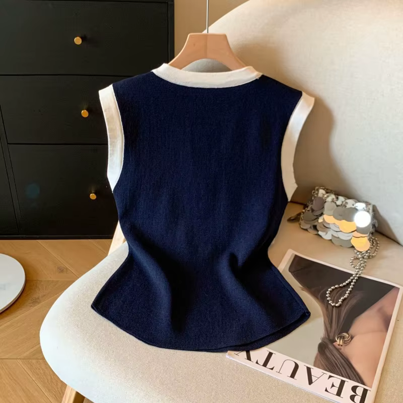 T-shirt sans manches élégant pour femme