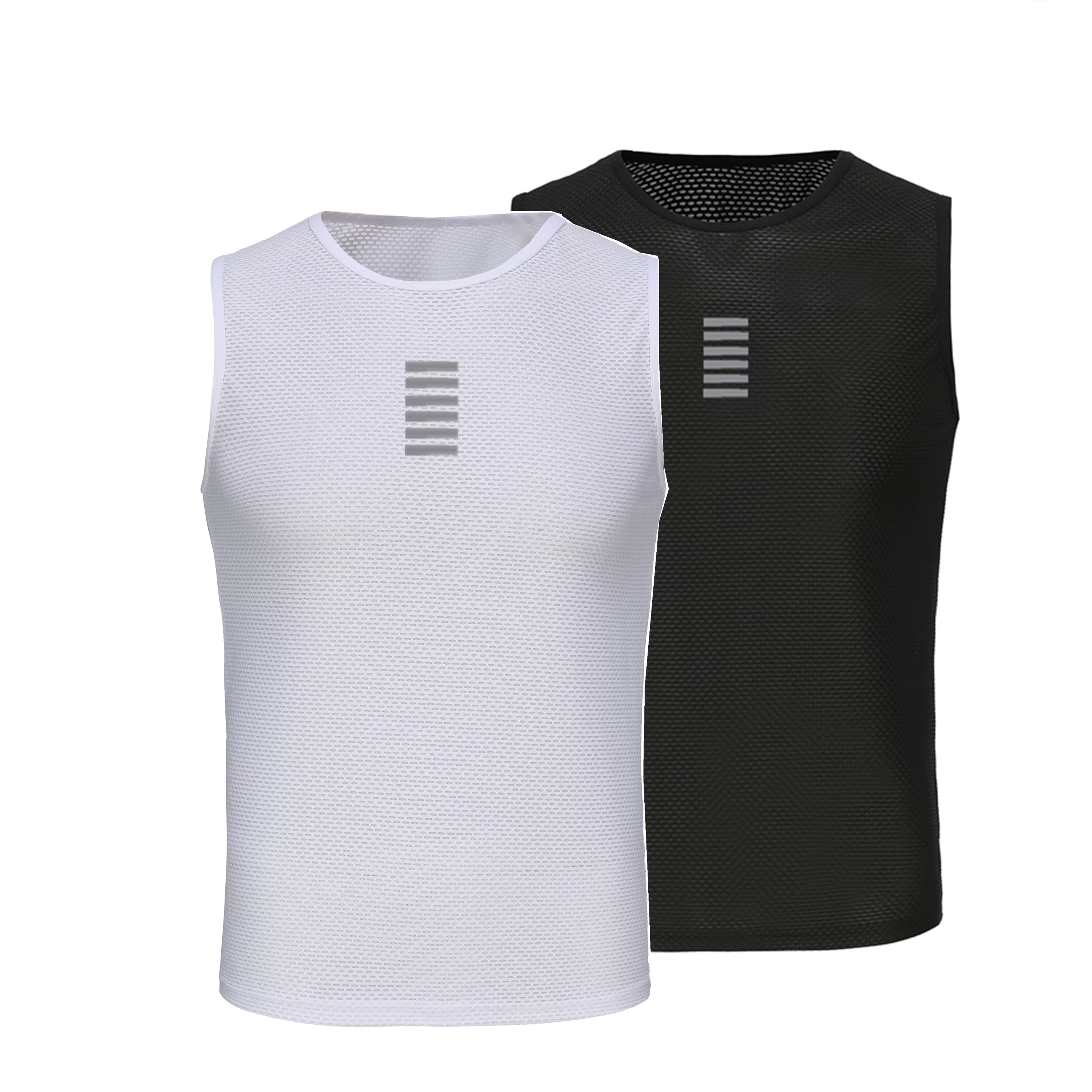 Rsantce 2023 couche de Base de cyclisme sans manches vtt vélo sport chemise sous-vêtements course