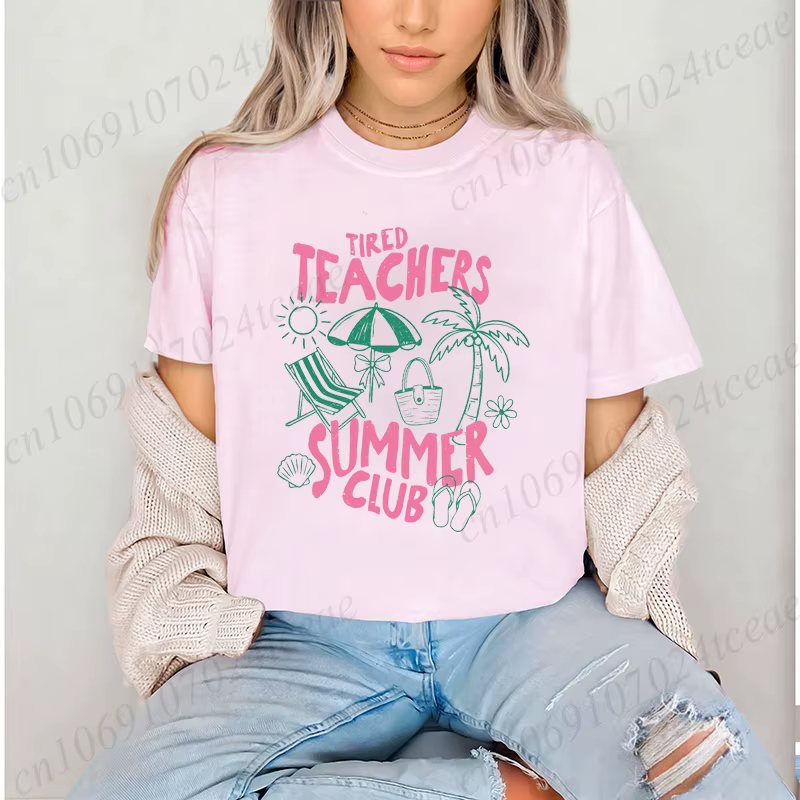 T-shirts d'été pour enseignants