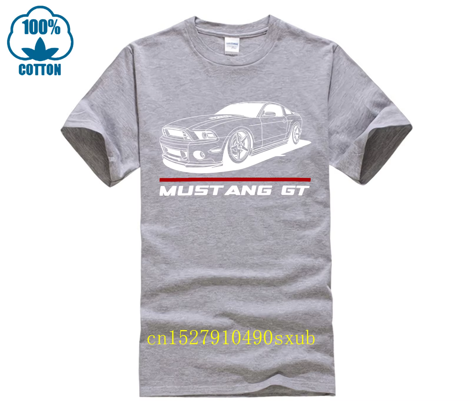 T-Shirt Premium pour les Fans de voitures Ford Mustang GT 2011, cadeau de noël, col rond, cool pour hommes