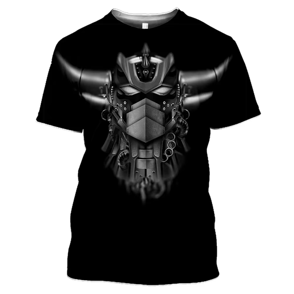 Nouveau Anime Goldorak T-Shirts UFO Robot Grendizer impression 3D hommes femmes manches courtes t-shirt Harajuku Y2k