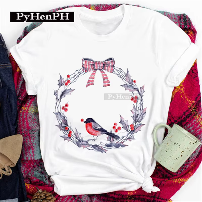 T-shirt Joyeux Noël, cadeau de Noël personnalisé et exquis