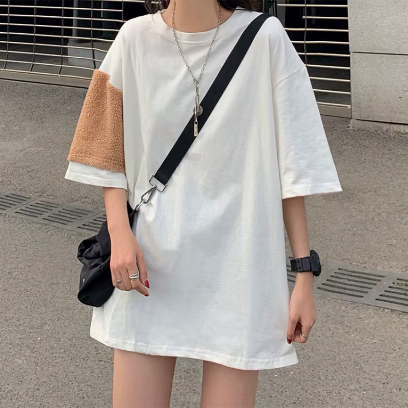 T-shirt à demi-manches pour femme