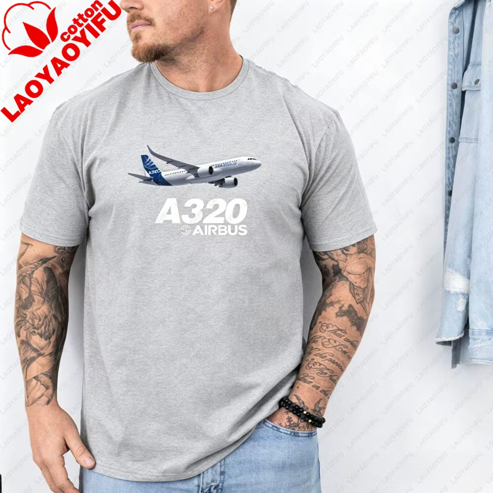 T-shirt en coton Airbus A320