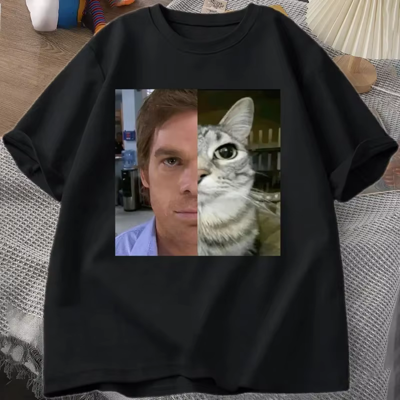 T-shirts Dexter Morgan Cat