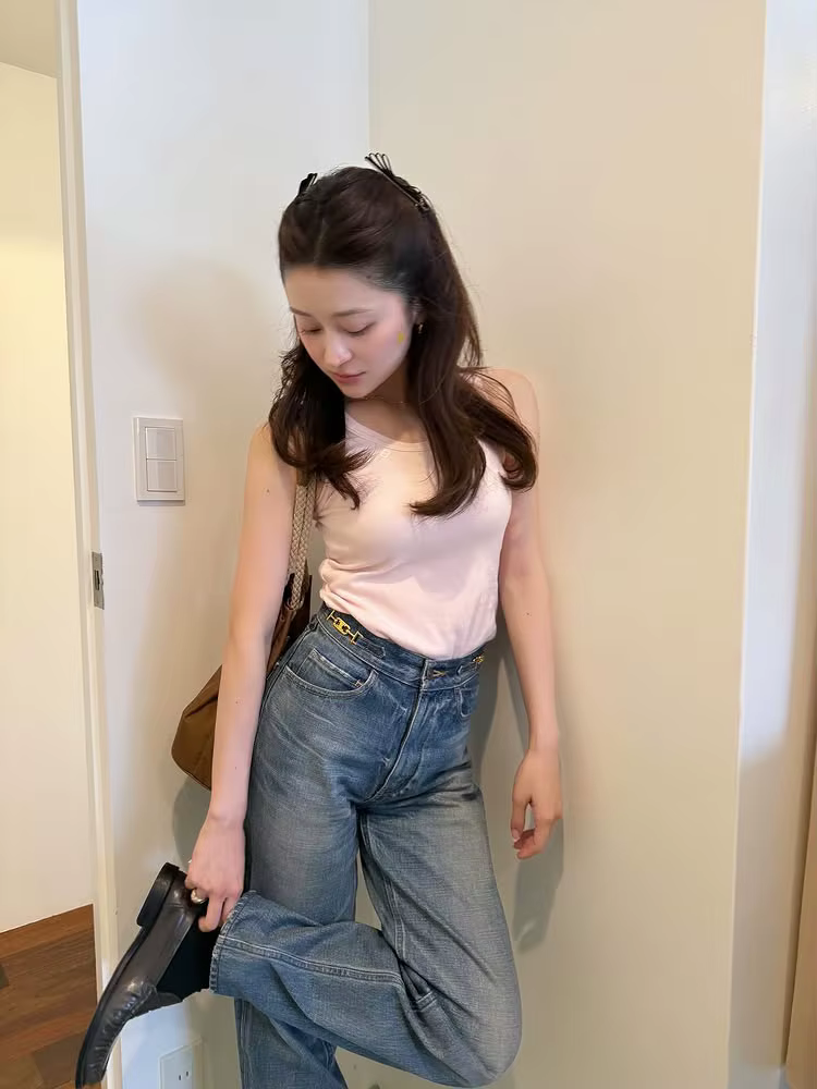 Style japonais mode doux lettre broderie Camis été 2025 filles coupe ajustée décontracté haut sans manches quotidien basique débardeur femmes