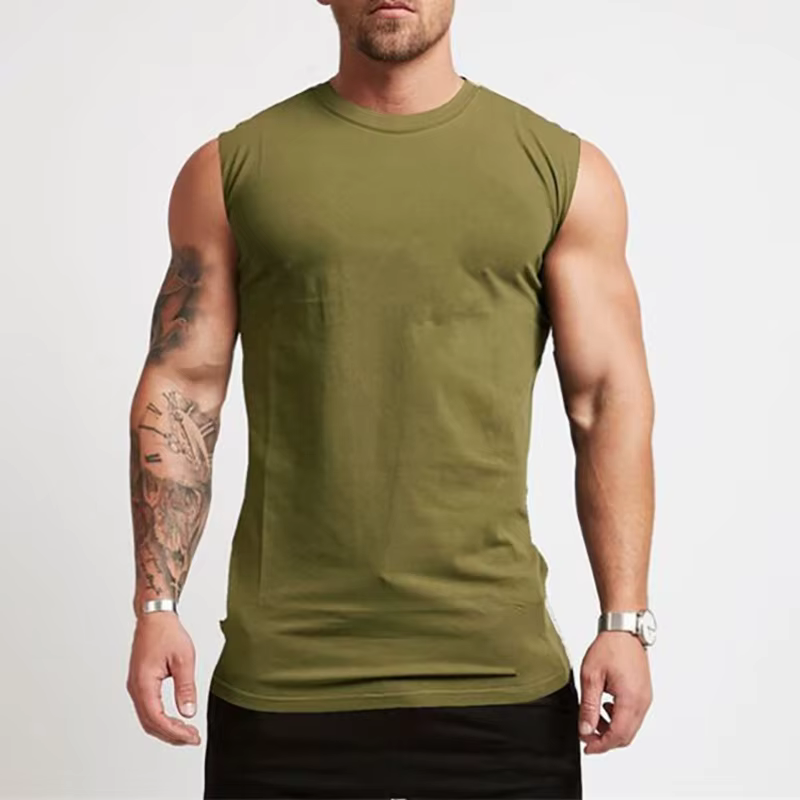 Vêtements de sport en coton pour hommes