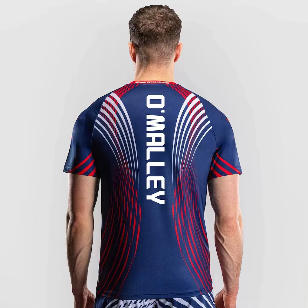 Nouveau T-shirt de boxe UFC 2026 MAKHACHEV – Maillot de combat à séchage rapide pour sports extrêmes en extérieur