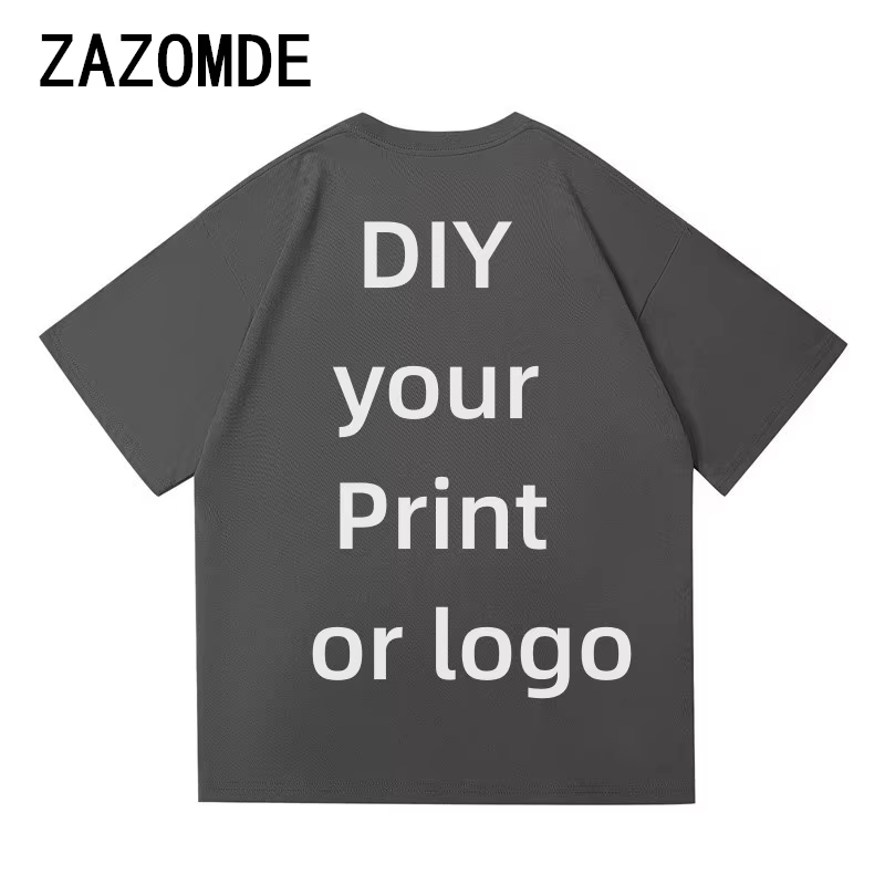 T-shirt personnalisé 100% coton pour hommes et femmes