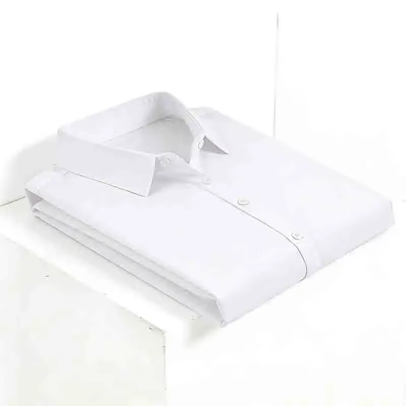 Chemise habillée noire à manches courtes pour homme