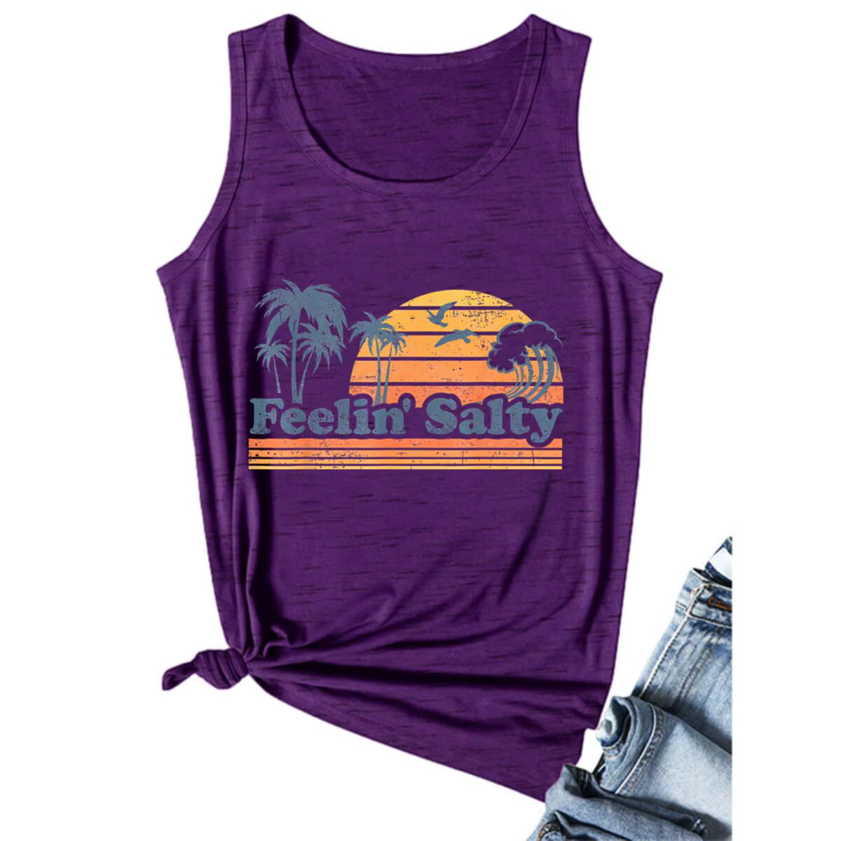Débardeur pour femmes Feelin' Salty