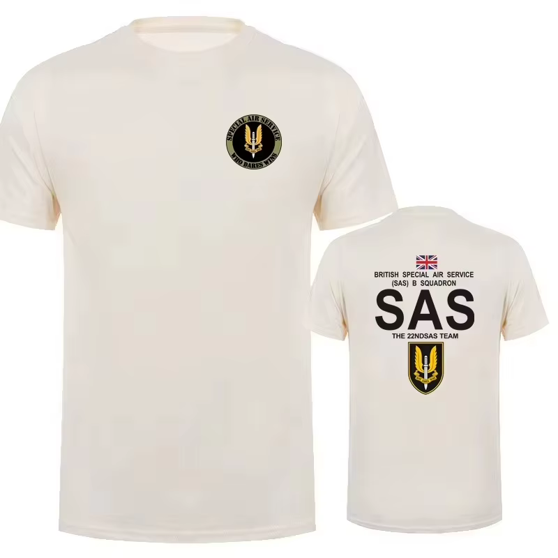 T-shirt militaire SAS Sniper pour hommes