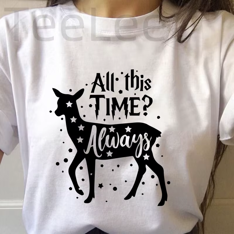 T-shirt pour Femme avec Imprimé de Cerf