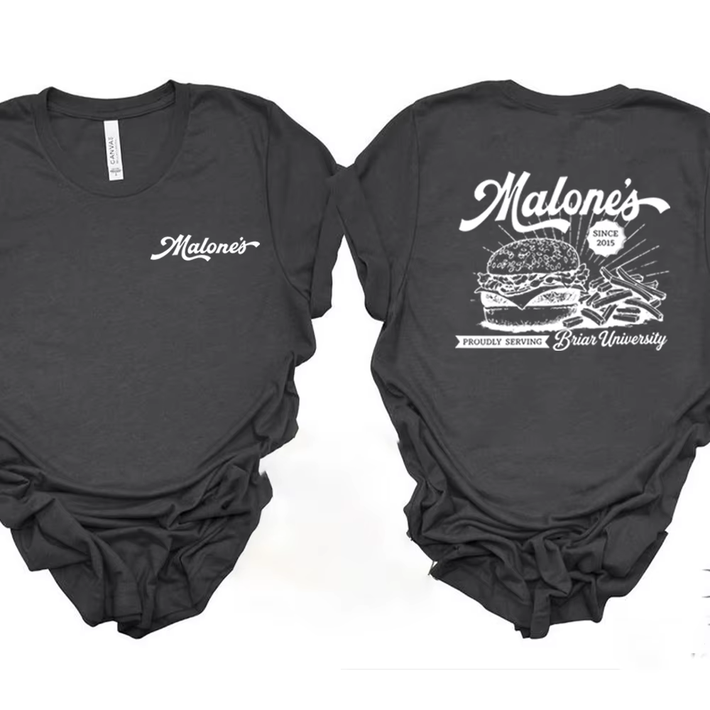 T-shirt Vintage Diner de Malone
