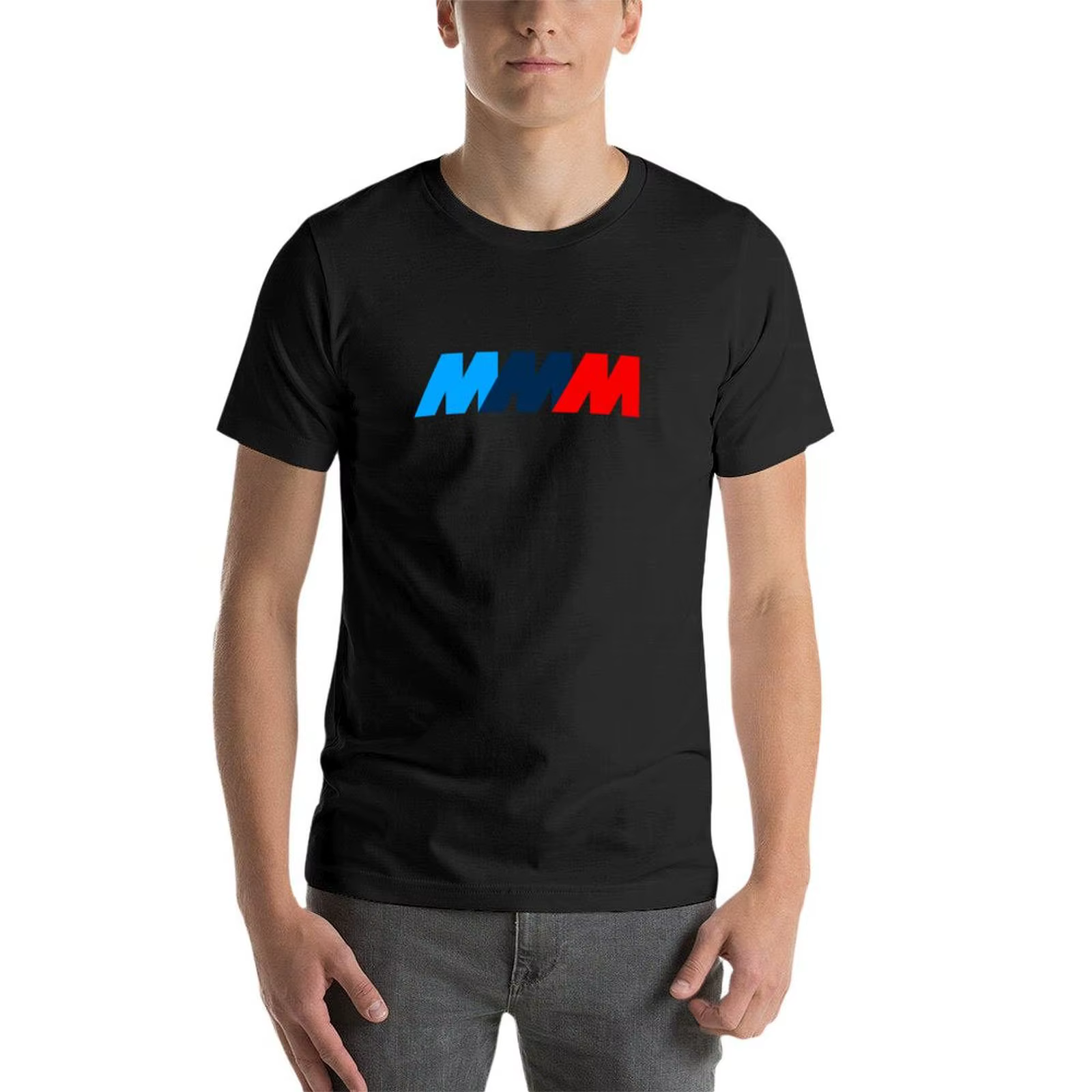 T-shirt Bimmer M Series Danemark ge pour hommes, t-shirts surdimensionnés amusants, vêtements esthétiques, t-shirts ajustés, haute performance