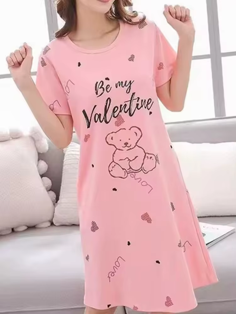 T-shirt imprimé sexy et mignon pour femme