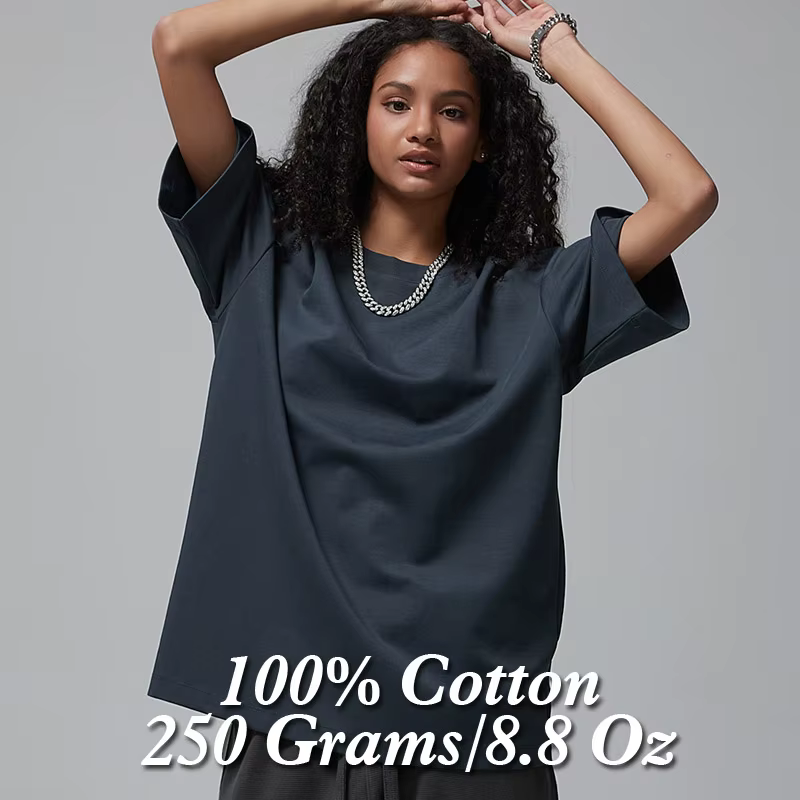 Respzed-T-shirt monochrome à manches courtes pour femmes