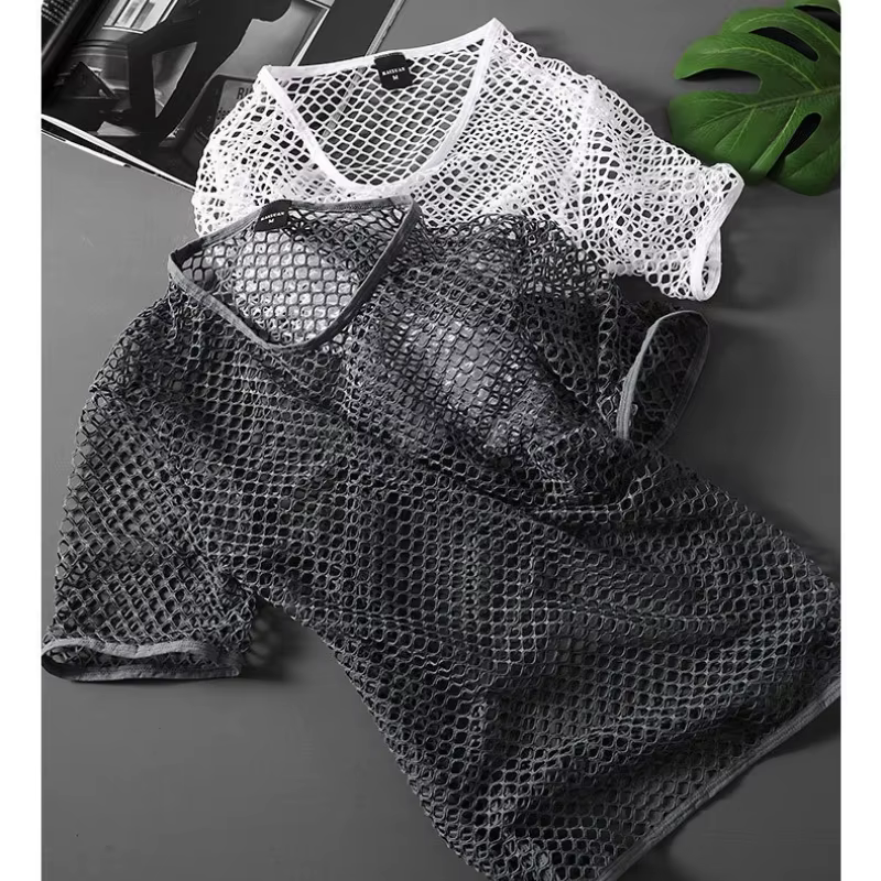 T-shirt en maille respirant pour homme