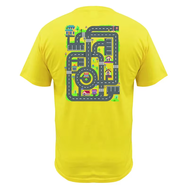 T-shirt unisexe 100% coton doux