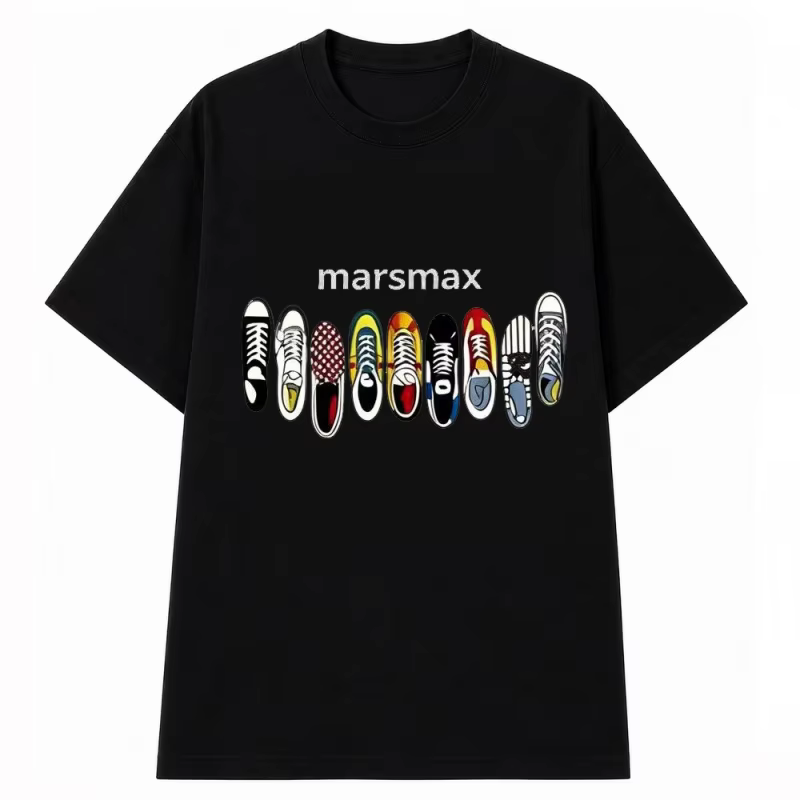 T-shirt tendance pour homme en coton 100% Mars Max Print