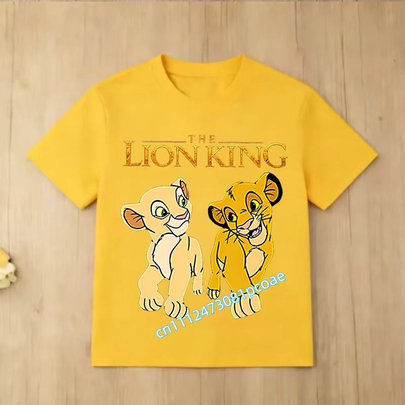 T-shirt Le Roi Lion Simba 2026 pour enfants