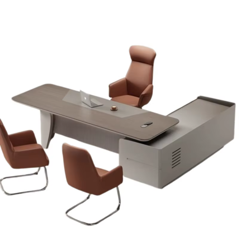 Bureau de jeu contemporain Design moderne de luxe organisateur de espace de travail confortable Escritorio utilisation