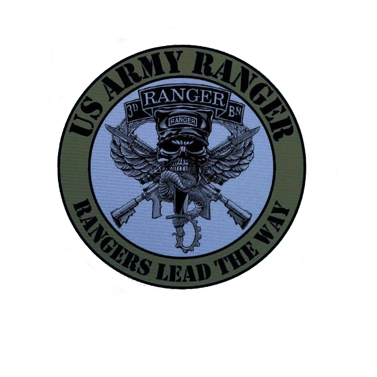 Les Rangers conduent le chemin. T-shirt de soldat d'infanterie d'élite de l'armée américaine. Nouveau 100% coton à manches courtes col rond T-shirts haut décontracté taille S-3XL