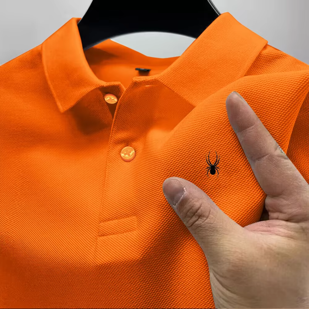 Polo décontracté respirant et confortable pour homme